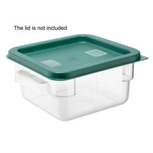Afbeelding in Gallery-weergave laden, Hygiplas Polycarbonaat Vierkante Opbergbak 1.5Ltr