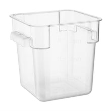 Afbeelding in Gallery-weergave laden, Hygiplas Polycarbonaat Vierkante Opbergcontainer 3.5Ltr