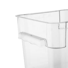 Afbeelding in Gallery-weergave laden, Hygiplas Polycarbonaat Vierkante Opslagbak 5,5Ltr