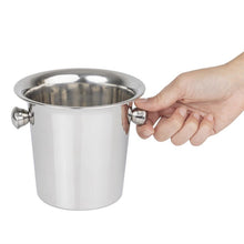 Afbeelding in Gallery-weergave laden, Olympia Mini Geribbelde Ijsemmer Roestvrij Staal