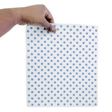 Afbeelding in Gallery-weergave laden, Fiesta Composteerbare Burger Wraps Blauwe Stip 250x200mm (200 stuks)