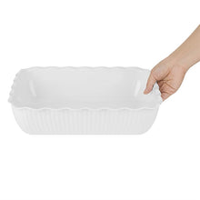 Afbeelding in Gallery-weergave laden, Olympia Kristallon Grote Saladebak - Wit