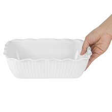 Afbeelding in Gallery-weergave laden, Olympia Kristallon Middelgrote Saladebak - Wit