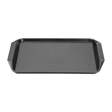 Afbeelding in Gallery-weergave laden, Olympia Kristallon Handvat Fast Food Dienblad Zwart 435X305mm