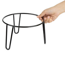 Afbeelding in Gallery-weergave laden, Olympia Antislip Verhoger Ronde Zwarte Draad 210x120mm