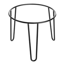 Afbeelding in Gallery-weergave laden, Olympia Anti-Slip Verhoger Rond Zwart Draad 210x180mm