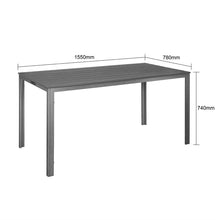 Afbeelding in Gallery-weergave laden, Bolero Valletta Grijs Gelat Oosterse Tafel 1560mm