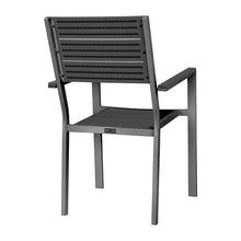 Afbeelding in Gallery-weergave laden, Bolero Valletta Grijze Stoelen Met Armleuningen (4 Pack)