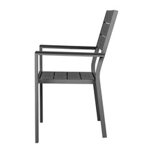 Afbeelding in Gallery-weergave laden, Bolero Valletta Grijze Stoelen Met Armleuningen (4 Pack)