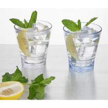 Afbeelding in Gallery-weergave laden, Olympia Kristallon Polycarbonaat Stapelbare Tumblers - Helder 250ml (6 Pack)