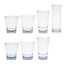 Afbeelding in Gallery-weergave laden, Olympia Kristallon Polycarbonaat Stapelbare Bekers - Helder 350ml (6 Stuks)