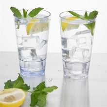 Afbeelding in Gallery-weergave laden, Olympia Kristallon Polycarbonaat Stapelbare Hi-ball Bekers - Helder 420ml (6 Stuks)