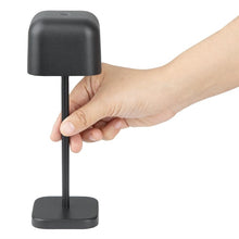 Afbeelding in Gallery-weergave laden, Olympia Lucca Tafellamp Vierkante Koepel Zwart 200mm