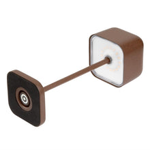 Afbeelding in Gallery-weergave laden, Olympia Lucca Tafellamp Vierkante Koepel Kastanje 200mm