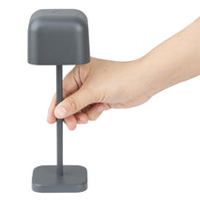 Afbeelding in Gallery-weergave laden, Olympia Lucca Tafellamp Met Vierkante Koepel Grijs 200mm