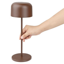 Afbeelding in Gallery-weergave laden, Olympia Siena Tafellamp Ronde Koepel Kastanje 300mm