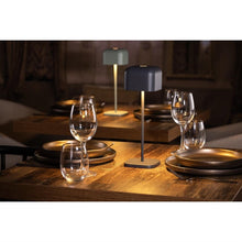 Afbeelding in Gallery-weergave laden, Olympia Lucca Tafellamp Vierkante Koepel Grijs 300mm