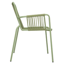 Afbeelding in Gallery-weergave laden, Bolero Melbourne Armstoelen Lichtgroen (4 stuks)