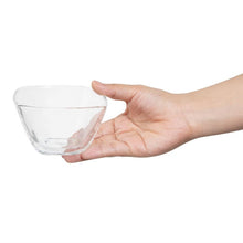 Afbeelding in Gallery-weergave laden, Olympia vierkante hoge snackschalen van glas (6 stuks)