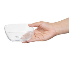 Afbeelding in Gallery-weergave laden, Olympia Vierkante Glazen Lage Snackkommetjes (6 stuks)
