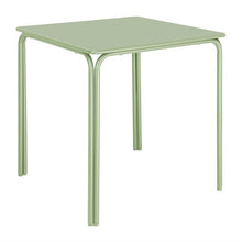 Afbeelding in Gallery-weergave laden, Bolero Adeline Stalen Vierkante Tafel 700mm Lichtgroen