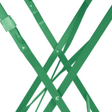 Afbeelding in Gallery-weergave laden, Bolero Perth bosgroene trottoirstijl vierkante tafel 600 mm