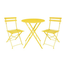 Afbeelding in Gallery-weergave laden, Bolero Perth zachtgele trottoirstijl ronde tafel 600 mm