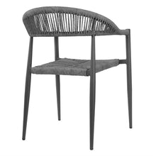 Afbeelding in Gallery-weergave laden, Bolero Eden PE gevlochten rattan outdoor armstoelen antraciet (4stuks)