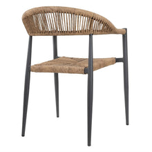 Afbeelding in Gallery-weergave laden, Bolero Eden PE gevlochten rattan outdoor armstoelen naturel (4 stuks)