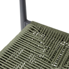 Afbeelding in Gallery-weergave laden, Bolero Eden PE gevlochten rattan outdoor armstoelen groen (4 stuks)