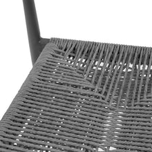 Afbeelding in Gallery-weergave laden, Bolero Eden PE gevlochten rattan outdoor barkrukken antraciet (2 stuks)