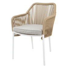 Afbeelding in Gallery-weergave laden, Bolero Bay PE gevlochten rattan outdoor armstoelen honingkleur (2stuks)