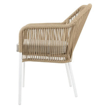 Afbeelding in Gallery-weergave laden, Bolero Bay PE gevlochten rattan outdoor armstoelen honingkleur (2stuks)