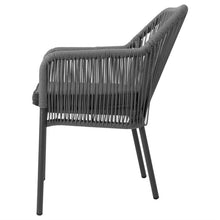 Afbeelding in Gallery-weergave laden, Bolero Bay PE gevlochten rattan outdoor armstoelen antraciet (2 stuks)