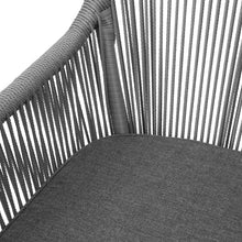 Afbeelding in Gallery-weergave laden, Bolero Bay PE gevlochten rattan outdoor armstoelen antraciet (2 stuks)