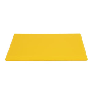 Hygiplas HDPE snijplank geel 25mm