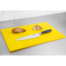 Afbeelding in Gallery-weergave laden, Hygiplas LDPE snijplank geel 450x300x10mm