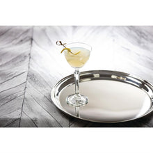 Afbeelding in Gallery-weergave laden, Olympia RVS dienblad rond 30cm