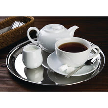 Afbeelding in Gallery-weergave laden, Olympia RVS dienblad rond 30cm