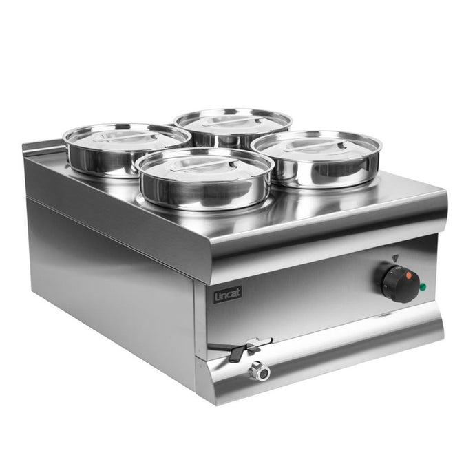 Lincat Silverlink 600 bain marie BS4W 4 x 4,5L