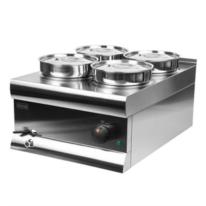 Lincat Silverlink 600 bain marie BS4W 4 x 4,5L