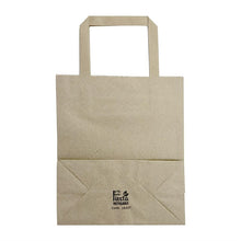 Afbeelding in Gallery-weergave laden, Fiesta Recycleerbare Platte Handvat Bruine Papieren Tassen Klein (250 stuks)