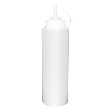 Vogue knijpfles transparant 680ml