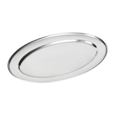Olympia ovale RVS serveerschaal 20cm