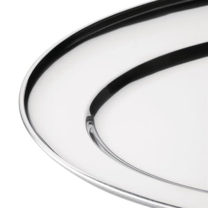 Olympia ovale RVS serveerschaal 66cm