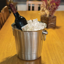 Afbeelding in Gallery-weergave laden, Olympia geborsteld RVS wijn- en champagnekoeler 19cm