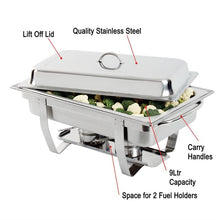 Afbeelding in Gallery-weergave laden, Olympia Milan chafing dish set GN 1/1