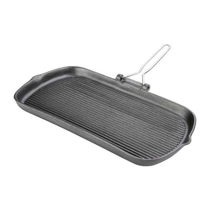 Vogue gietijzeren grillpan 22cm