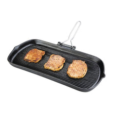 Afbeelding in Gallery-weergave laden, Vogue gietijzeren grillpan 22cm