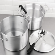 Afbeelding in Gallery-weergave laden, Vogue aluminium pan met au bain marie inzet 10L